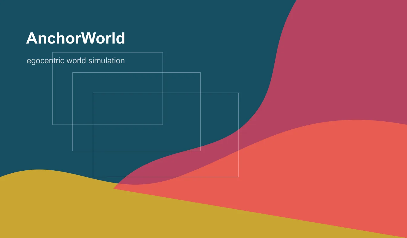 AnchorWorld: Egocentric World Simulation for Embodied AI