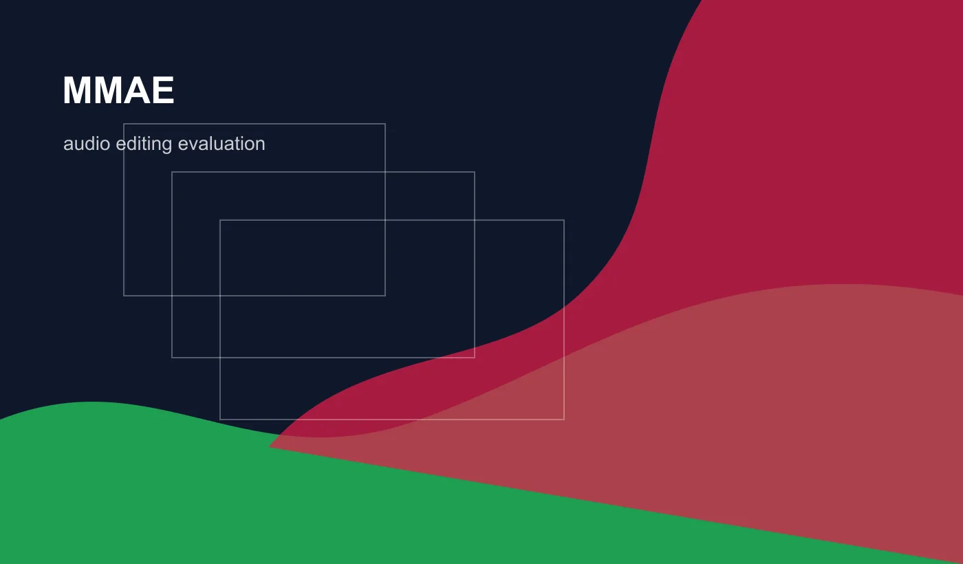 MMAE: A Massive Benchmark for Audio Editing Models