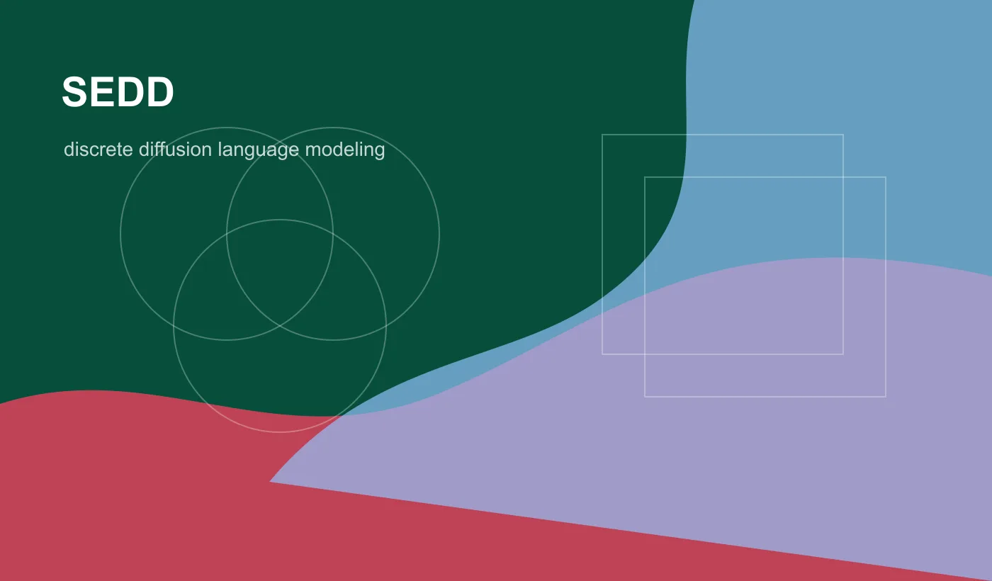 SEDD: Discrete Diffusion Language Modeling by Ratios