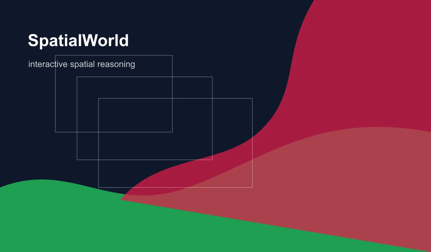 SpatialWorld: Interactive Spatial Reasoning for Agents
